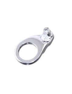 Alloy Front Cable Hanger 1 W/Adjuster Silver.